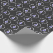 Sri Lanka Lotus Map Geschenkpapier (Ecke)