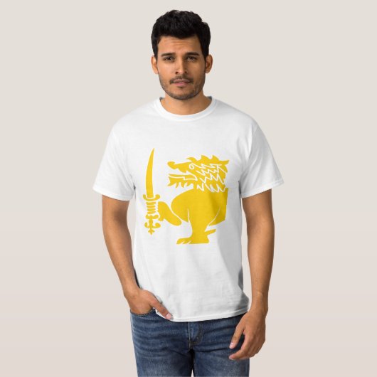 Sri Lanka Löwe T-Shirt (Vorne ganz)