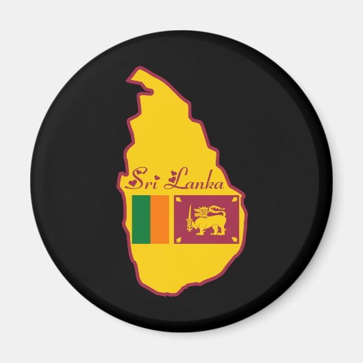 Sri Lanka Magnet (Vorne)