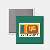 Sri Lanka Magnet (Vorderseite/Rückseite)