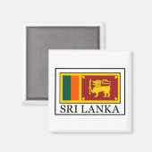 Sri Lanka Magnet (Vorderseite/Rückseite)