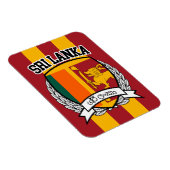 Sri Lanka Magnet (Rechte Seite)