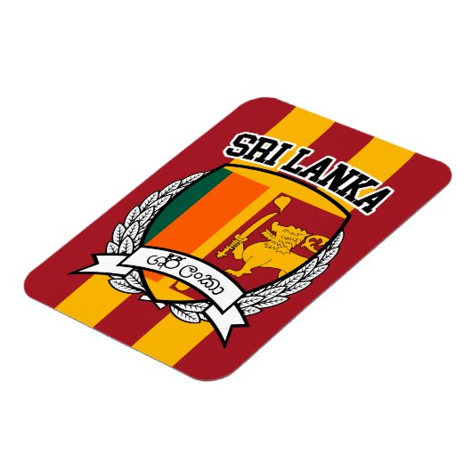 Sri Lanka Magnet (Linke Seite)
