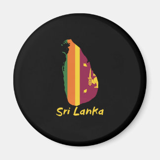 Sri Lanka Map Proud Sri Lankas Asien Geschenk Magnet