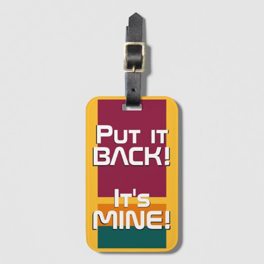 Sri Lanka National Flag Funny Patriotic Gepäckanhänger (Vorderseite Vertikal)