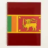 Sri Lanka National Flag Lion Symbol Planer (Vorderseite)