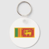 Sri Lanka National Flag Lion Symbol Schlüsselanhänger (Rückseite)