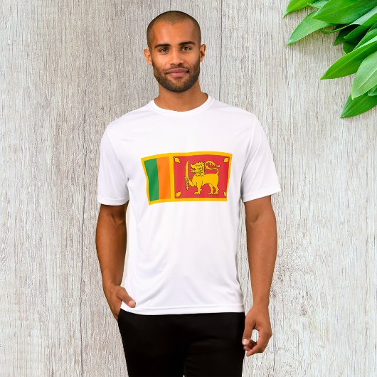 Sri Lanka National Flag Lion Symbol T-Shirt