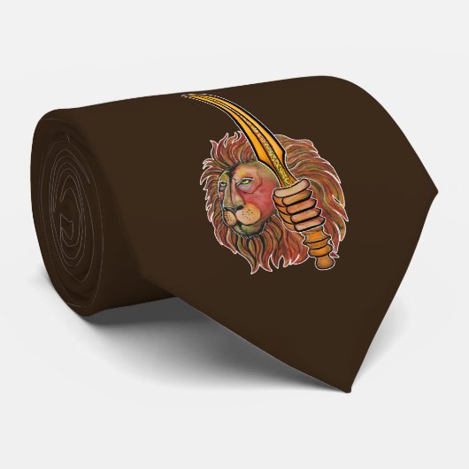 Sri Lanka Neck Tie Krawatte (Gerollt)