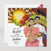 Sri Lanka Neujahrsfeier Save The Date (Vorne/Hinten)