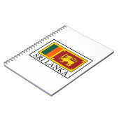 Sri Lanka Notizblock (Linke Seite)