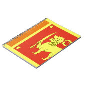 Sri lanka notizblock (Linke Seite)