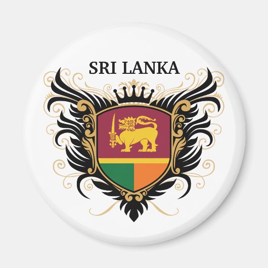 Sri Lanka [personalisieren] Magnet (Vorne)