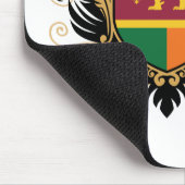 Sri Lanka [personifizieren Sie] Mousepad (Ecke)