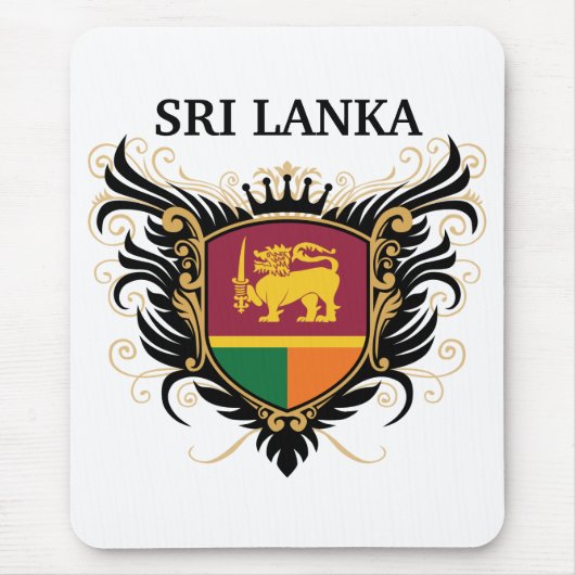 Sri Lanka [personifizieren Sie] Mousepad (Vorne)