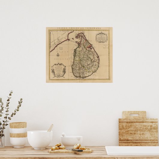 Sri Lanka Poster (Küche)