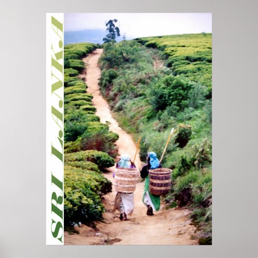 Sri Lanka Poster (Vorne)