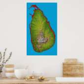 Sri Lanka Poster (Küche)