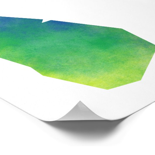 Sri Lanka Poster (Ecke)