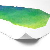 Sri Lanka Poster (Ecke)