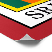 Sri Lanka Poster (Ecke)