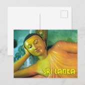 Sri Lanka Postkarte (Vorne/Hinten)