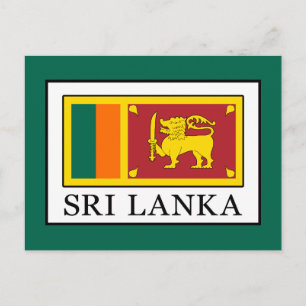 Sri Lanka Postkarte