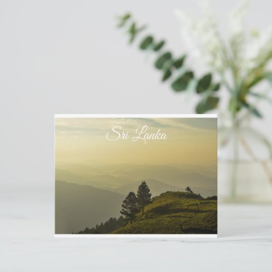 Sri lanka  postkarte (Stehend Vorderseite)