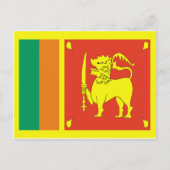Sri lanka postkarte (Vorderseite)