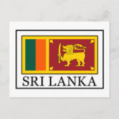 Sri Lanka Postkarte (Vorderseite)