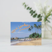 Sri Lanka Postkarte (Stehend Vorderseite)