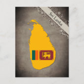 Sri Lanka Postkarte (Vorderseite)