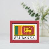 Sri Lanka Postkarte (Stehend Vorderseite)