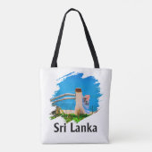 Sri lanka Premium Quality Tasche (Rückseite)