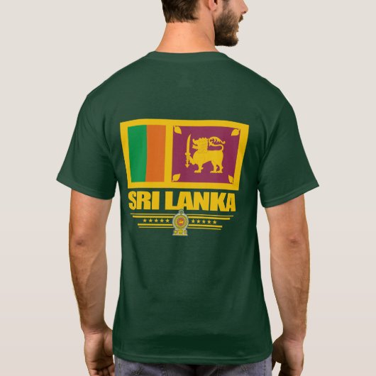Sri Lanka Pride Shirts (Rückseite)