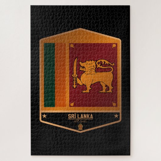 Sri Lanka Puzzle (Vertikal)
