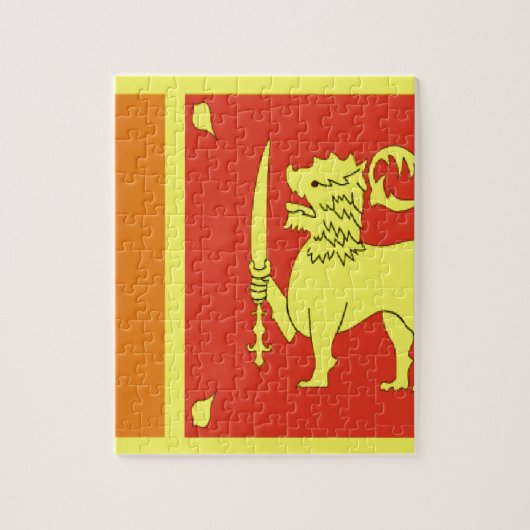 Sri lanka puzzle (Vertikal)