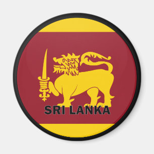 Sri Lanka Roundel Qualität Flagge Magnet