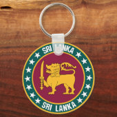 Sri Lanka Schlüsselanhänger (Vorderseite)