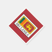 Sri Lanka Serviette (Ecke)