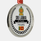 Sri Lanka Silbernes Ornament (Rechts)