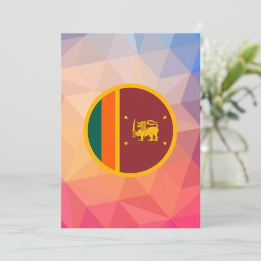 Sri Lanka Souvenir (Stehend Vorderseite)