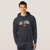 Sri Lanka-Stil Hoodie (Vorne ganz)
