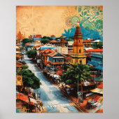 Sri Lanka Streetscape Poster (Vorne)