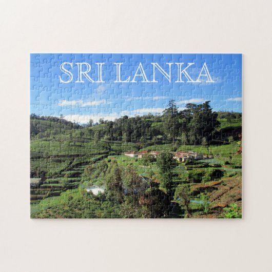 Sri-lanka-Teeplantagen Puzzle (Horizontal)
