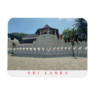 Sri Lanka Temple of the Tooth view Kühlschrankmagn Magnet