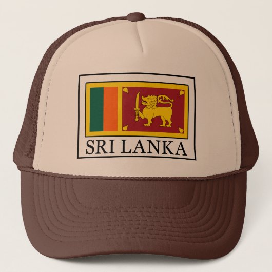 Sri Lanka Truckerkappe (Vorderseite)