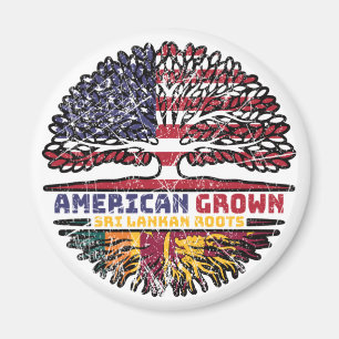 Sri Lanka USA USA USA Staaten Magnet