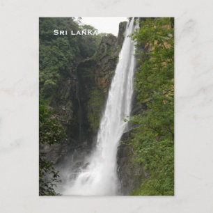 Sri Lanka Vintage Reise Tourismus Hinzufügen Postkarte