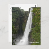 Sri lanka Vintage Tourismus hinzufügen Postkarte (Vorne/Hinten)